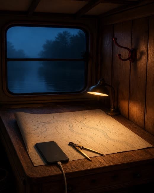 Houseboat case cover